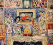James Ensor Interior with Three Portraits Spain oil painting artist